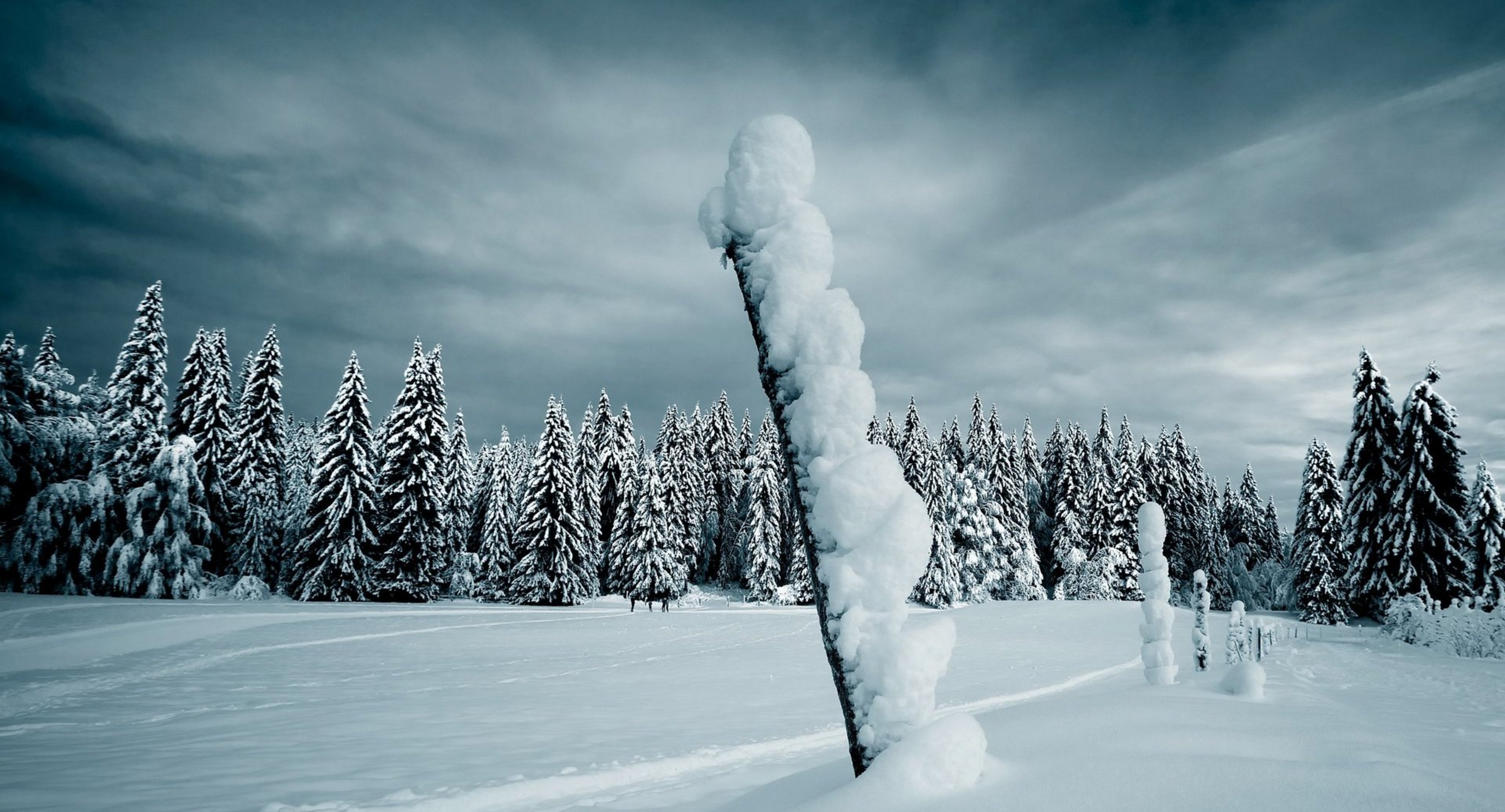 mit einem Hauch von Winter ...